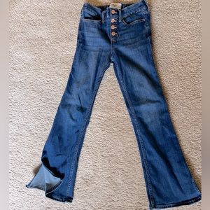 Girls Abercrombie High-Rise Flare Jeans size 9/10 Reg